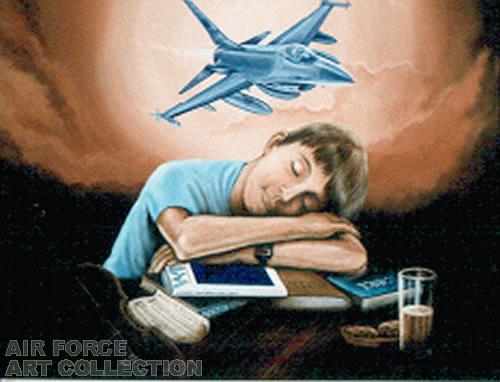 DREAMING OF AVIATION AND AIR FORCE CAREERS